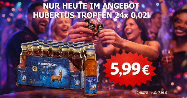 Hubertus Tropfen Angebot - 5.99€
