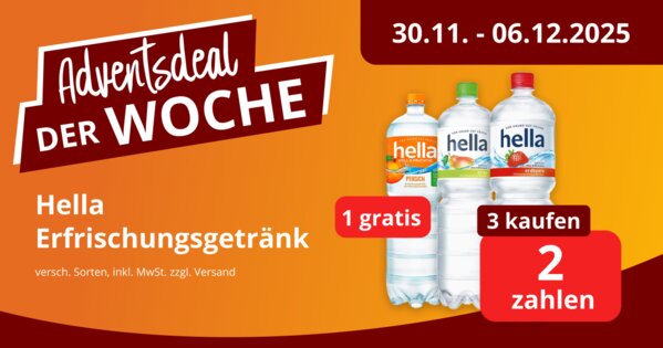 Adventskracher - Hella Wasser