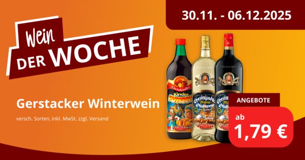 Adventskracher - Weine
