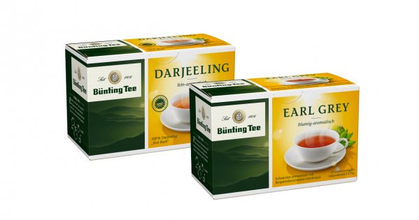 Darjeeling und Earl Grey Tee