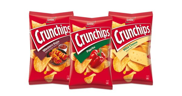 Chips in Western Style, Mild Cheese und Paprika