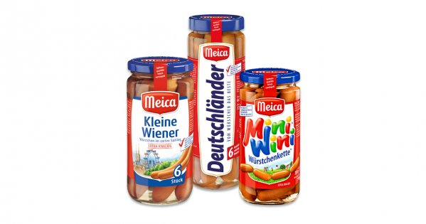 Meica Mini-Wini, Deutschlaender und Wiener Wuerstchen