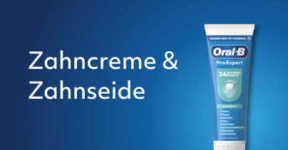 Zahncreme und Zahnseide