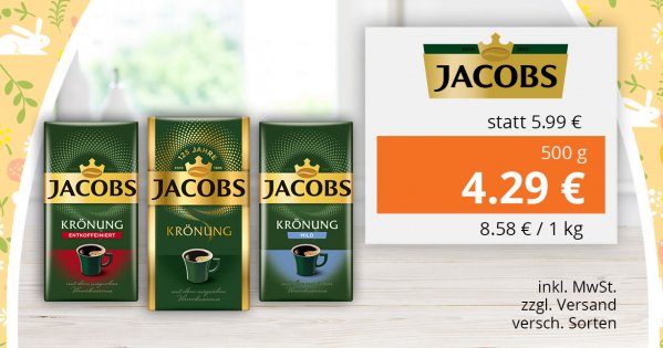 Jacobs Kroenung - verschiedene Sorten