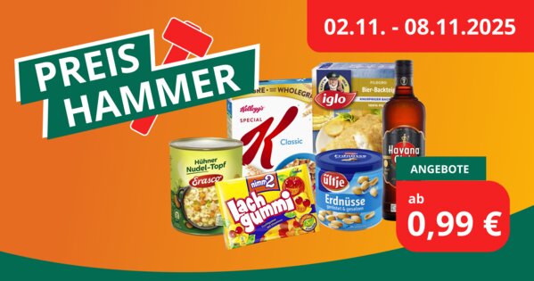 Preishammer der Woche KW 45 - tolle Angebote entdecken