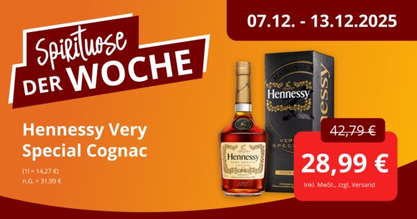 Spirituose der Woche KW 50