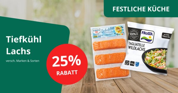Tiefkühlangebot Lachs