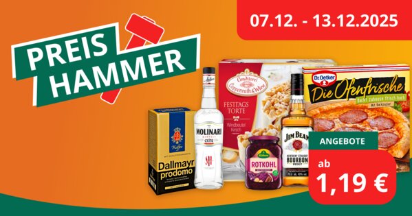 Preishammer Angebote KW 50
