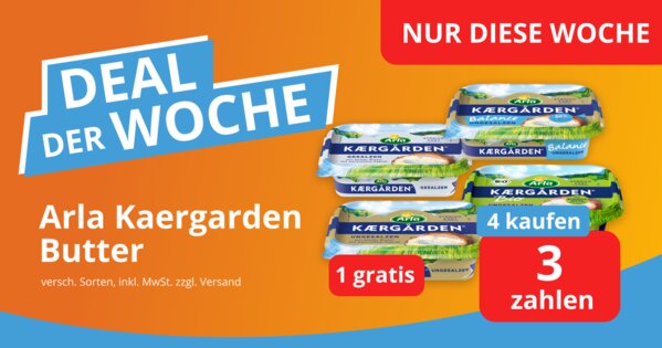 Deal der Woche: Arla Kaergarden