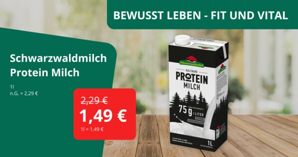 Bewusst Leben Angebote - Schwarzwaldmilch