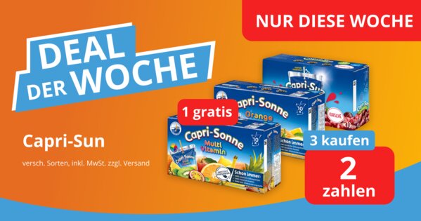 Deal der Woche: Capri Sun
