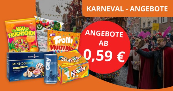 Karneval - Angebote entdecken