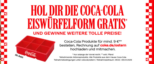 Coca Cola Osteraktion