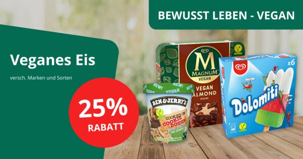 Bewusst Leben Angebote: Veganes Eis