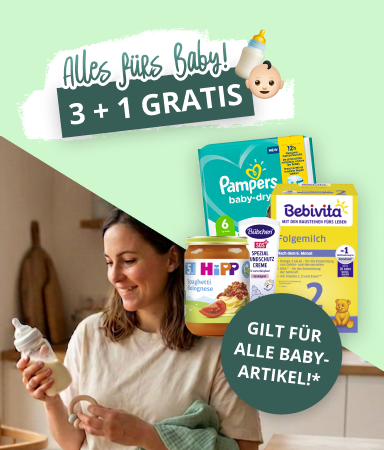 Alles fürs Baby - 3+1-Aktion