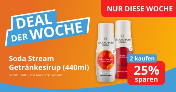Deal der Woche: Sodastream