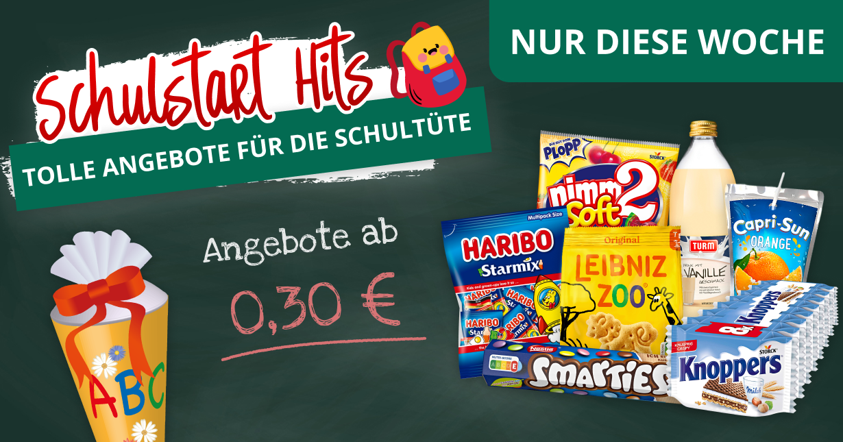 Schulstart - Produktangebote