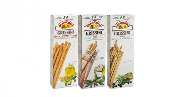 Grissino Sesam, Torino und Pesto