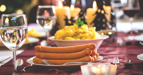 Bockwurst mit Kartoffelsalat